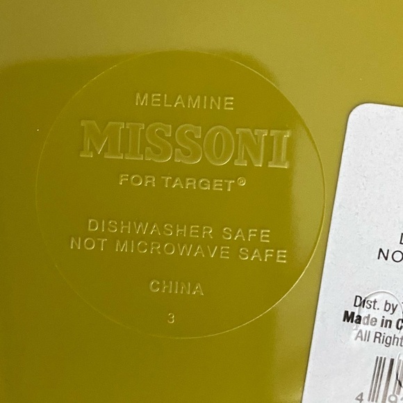 Missoni for Target 3 Melamine Salad Plates - Picture 5 of 7